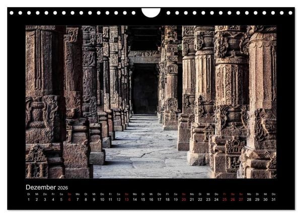 Produktbild: Willkommen in Indien 2026 (Wandkalender 2026 DIN A4 quer), CALVENDO Monatskalender