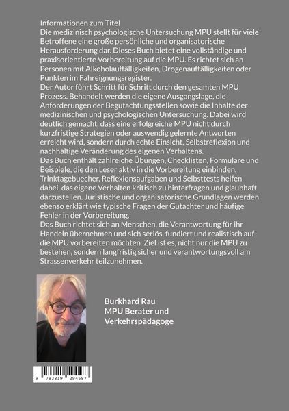 Produktbild: MPU Buch - Sicher durch die MPU
