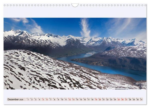 Produktbild: Norwegen Nordland Troms og Finnmark - Panoramen (Wandkalender 2026 DIN A3 quer), CALVENDO Monatskalender