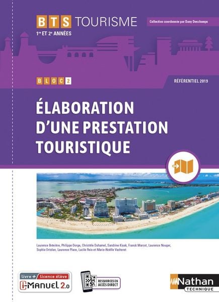 Produktbild: Elaboration d'une prestation touristique BTS tourisme 1re et 2e ann&eacute;e