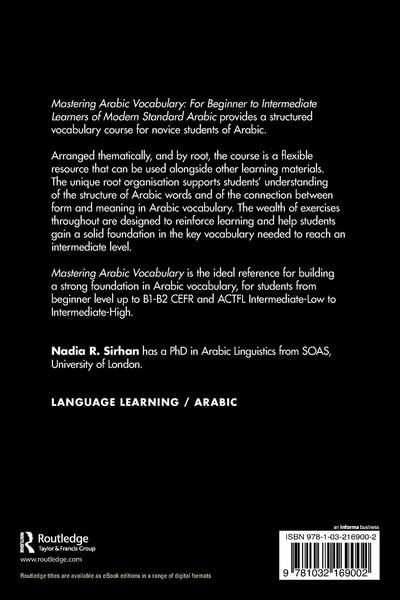 Produktbild: Mastering Arabic Vocabulary