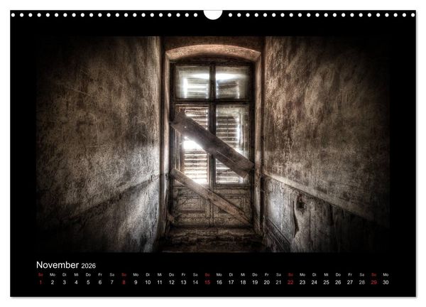 Produktbild: Lost Places - verlassene Orte vergangener Glanz (Wandkalender 2026 DIN A3 quer), CALVENDO Monatskalender