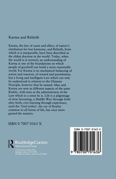 Produktbild: Karma and Rebirth