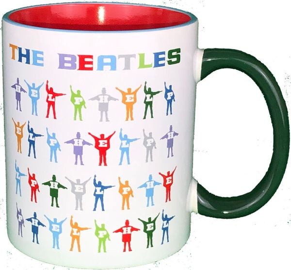 Beatles Tasse-Help Colored (Fanartikel)