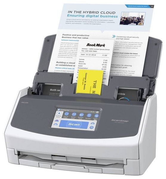 Produktbild: Ricoh ScanSnap iX1600 Duplex-Dokumentenscanner A4 600 x 600 40 Seiten/min USB, WLAN