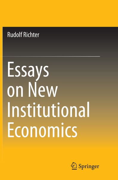 Produktbild: Essays on New Institutional Economics