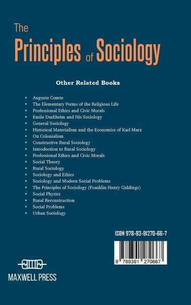 Produktbild: The Principles of Sociology