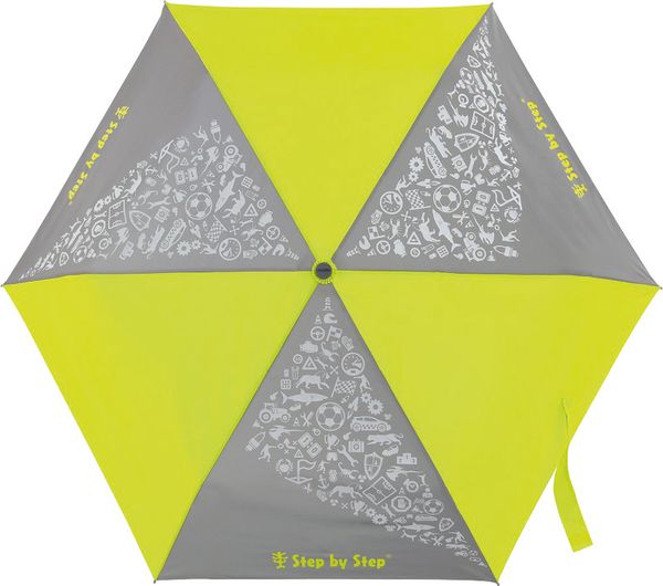Produktbild: STEP BY STEP&reg; Kinderregenschirm Doppler&reg; Neon Fabric, Neon Yellow