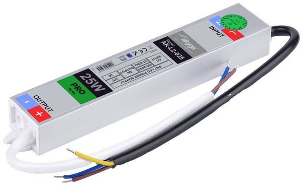 Produktbild: Akyga AK-L2-025 Industrienetzteil 12 V/DC 2A 25W
