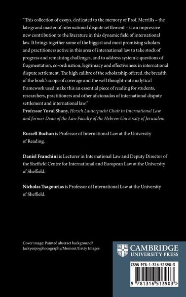 Produktbild: The Changing Character of International Dispute Settlement