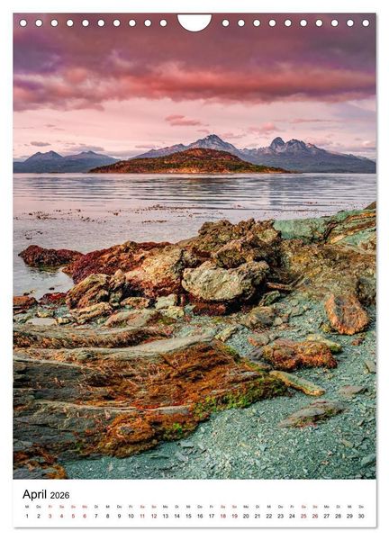 Produktbild: Patagonien, die sch&ouml;nsten Reiseziele: Wildnis am Rande der Welt (Wandkalender 2026 DIN A4 hoch), CALVENDO Monatskalender