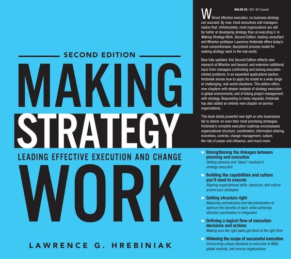 Produktbild: Making Strategy Work
