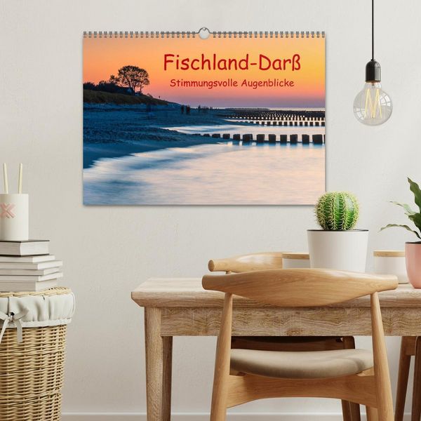 Produktbild: Fischland-Dar&szlig; - Stimmungsvolle Augenblicke (Wandkalender 2026 DIN A3 quer), CALVENDO Monatskalender