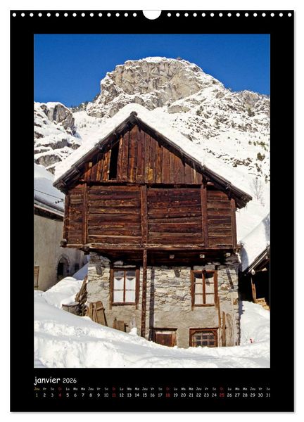 Produktbild: La vall&eacute;e de la Clar&eacute;e Hautes-Alpes (Calendrier mural 2026 DIN A3 horizontal), CALVENDO calendrier mensuel