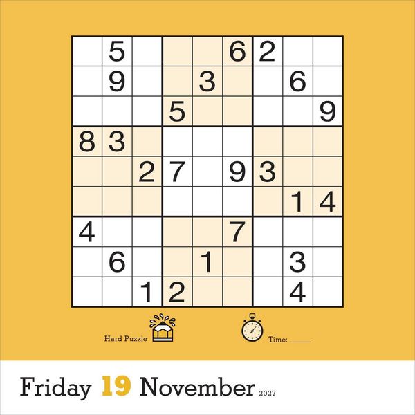 Produktbild: Original Sudoku Page-A-Day(r) Calendar 2027