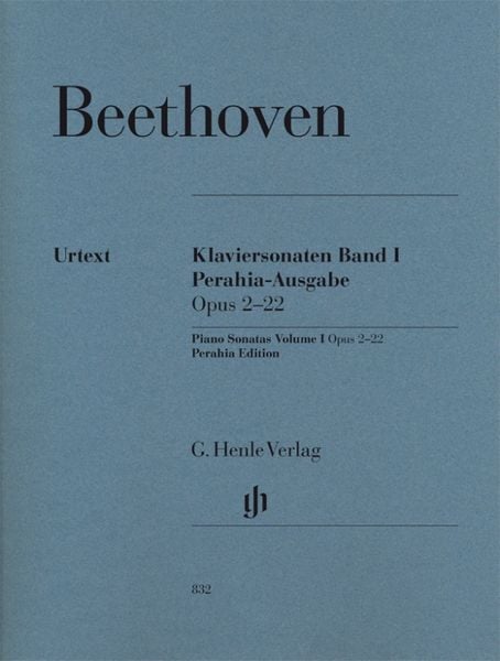 Produktbild: Ludwig van Beethoven - Klaviersonaten, Band I, op. 2&ndash;22, Perahia-Ausgabe