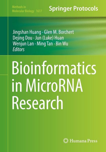 Produktbild: Bioinformatics in MicroRNA Research