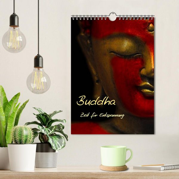 Produktbild: Buddha - Zeit f&uuml;r Entspannung (Wandkalender 2026 DIN A4 hoch), CALVENDO Monatskalender