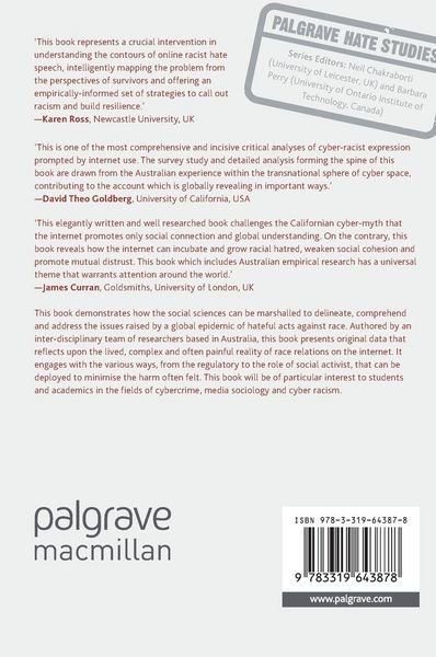 Produktbild: Cyber Racism and Community Resilience