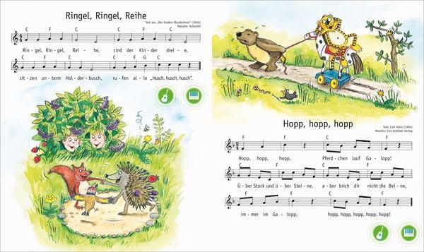 Produktbild: BOOKii&reg; Mein erstes Kinderliederbuch