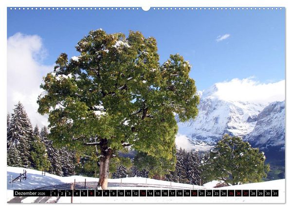 Produktbild: Berge im Berner Oberland (Wandkalender 2026 DIN A2 quer), CALVENDO Monatskalender