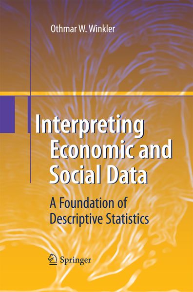 Produktbild: Interpreting Economic and Social Data