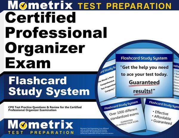 Produktbild: Certified Professional Organizer Exam Flashcard Study System