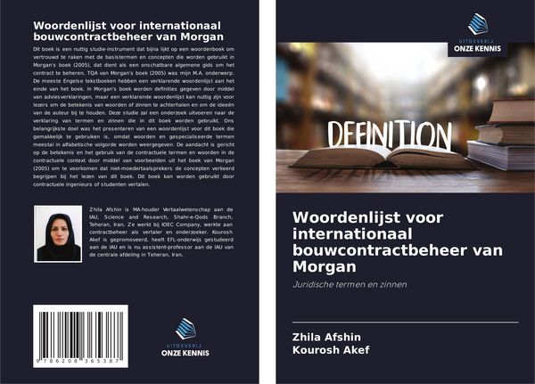 Produktbild: Woordenlijst voor internationaal bouwcontractbeheer van Morgan