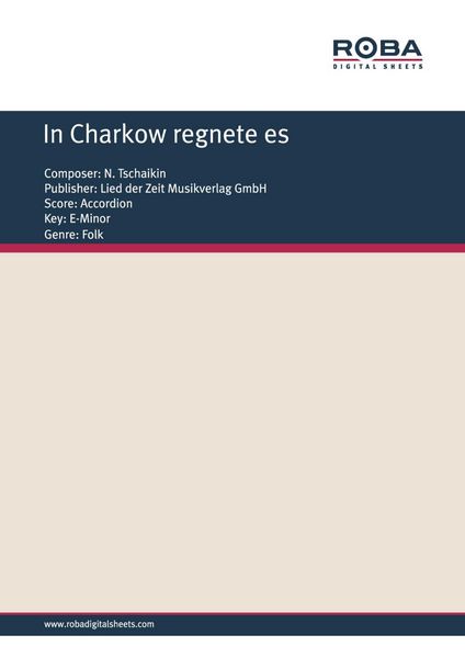 Produktbild: In Charkow regnete es