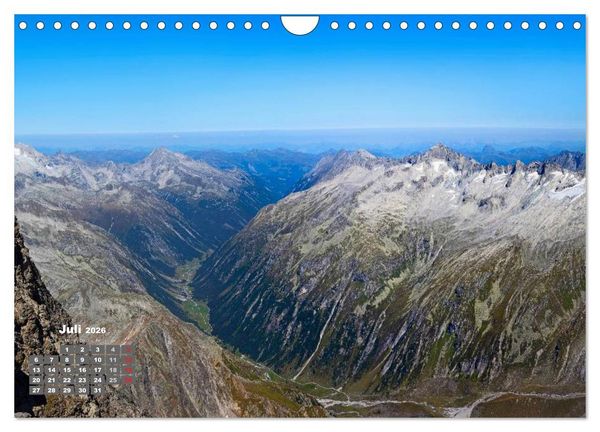 Produktbild: Die weiten T&auml;ler im Salzburger Land (Wandkalender 2026 DIN A4 quer), CALVENDO Monatskalender
