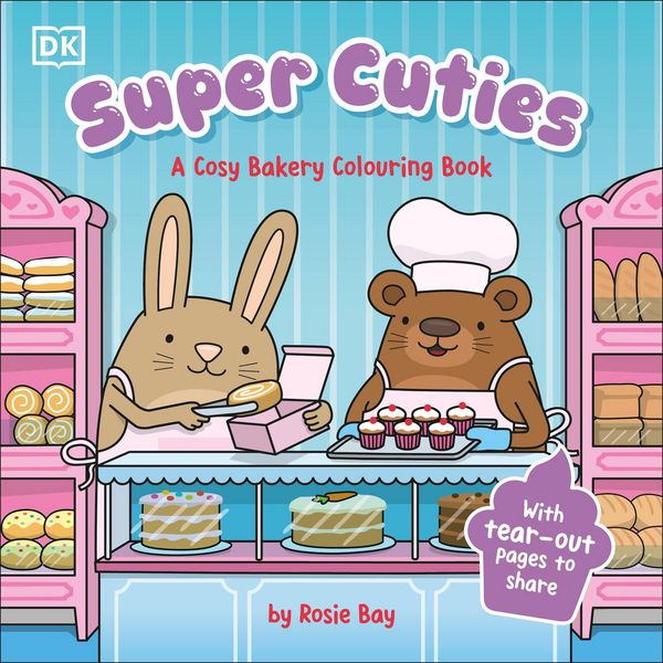 Produktbild: Super Cuties A Cosy Bakery Colouring Book