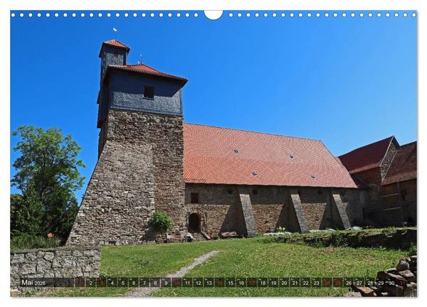 Produktbild: Stra&szlig;e der Romanik im Harz - eine Rundreise von Magdeburg in den Harz (Wandkalender 2026 DIN A3 quer), CALVENDO Monatskalender