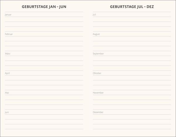 Produktbild: Kombitimer schwarz klein 2027