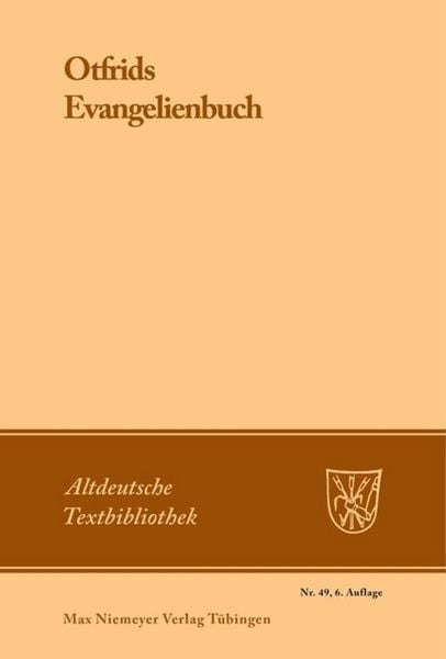 Produktbild: Otfrids Evangelienbuch