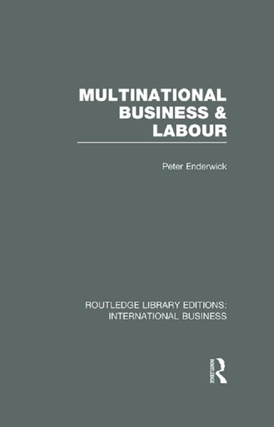 Produktbild: Multinational Business and Labour (RLE International Business)