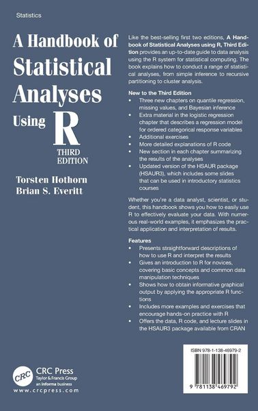 Produktbild: A Handbook of Statistical Analyses using R