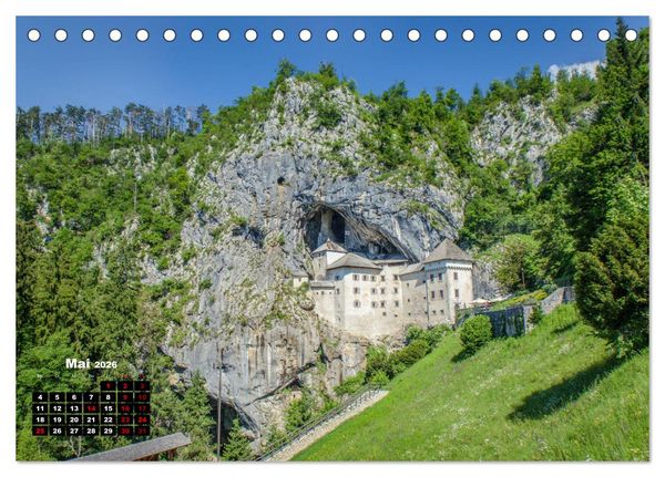 Produktbild: Gr&uuml;nes Slowenien (Tischkalender 2026 DIN A5 quer), CALVENDO Monatskalender