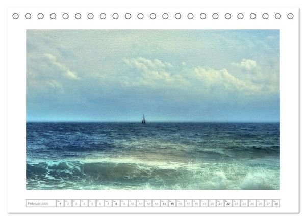 Produktbild: SALENTO das Meer - il Mare neu (Tischkalender 2026 DIN A5 quer), CALVENDO Monatskalender