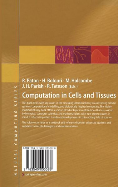 Produktbild: Computation in Cells and Tissues