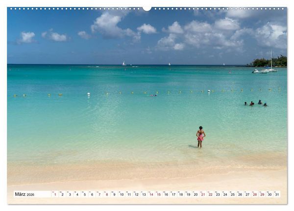 Produktbild: Traumstr&auml;nde auf Mauritius (Wandkalender 2026 DIN A2 quer), CALVENDO Monatskalender