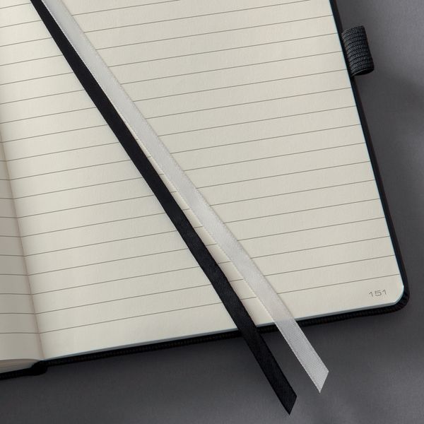 Produktbild: SIGEL CO132 Notizbuch Conceptum, ca. A6, liniert, schwarz