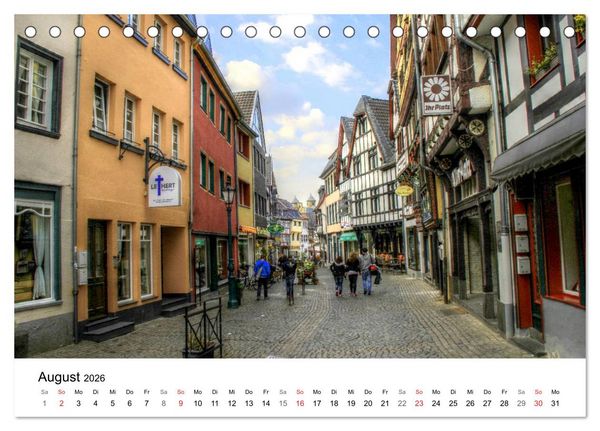 Produktbild: Die sch&ouml;nsten Orte der Eifel (Tischkalender 2026 DIN A5 quer), CALVENDO Monatskalender