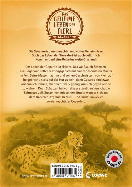Produktbild: Das geheime Leben der Tiere (Savanne) - Im Reich der Geparde