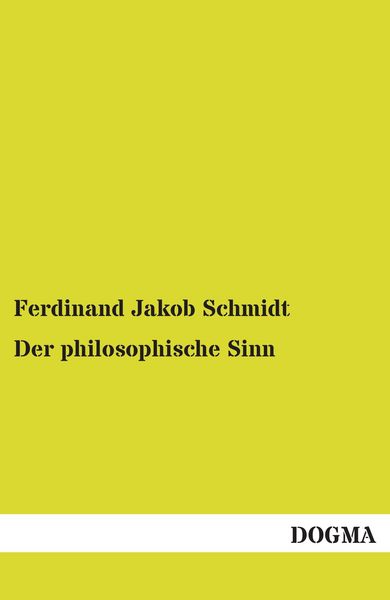 Produktbild: Der philosophische Sinn