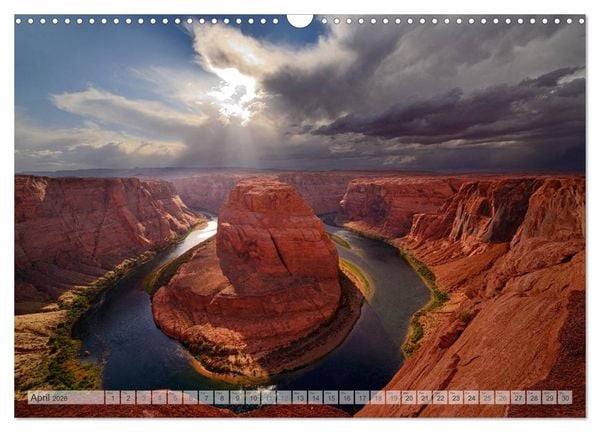 Produktbild: CANYONLAND USA Christian Heeb / UK Version (Wall Calendar 2026 DIN A3 landscape), CALVENDO 12 Month Wall Calendar