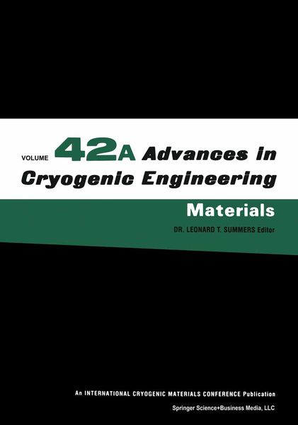 Produktbild: Advances in Cryogenic Engineering Materials