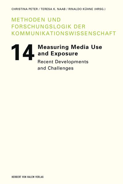 Produktbild: Measuring Media Use and Exposure