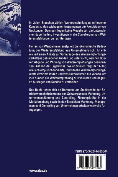 Produktbild: Weiterempfehlung und Kundenwert