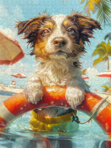 Produktbild: CALVENDO Puzzle Endlich Urlaub | 1000 Teile Lege-Gr&ouml;&szlig;e 64x48cm Foto-Puzzle f&uuml;r gl&uuml;ckliche Stunden