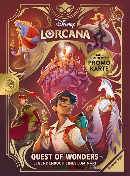 Produktbild: Disney Lorcana - Quest of Wonders. Legendenbuch eines Luminari